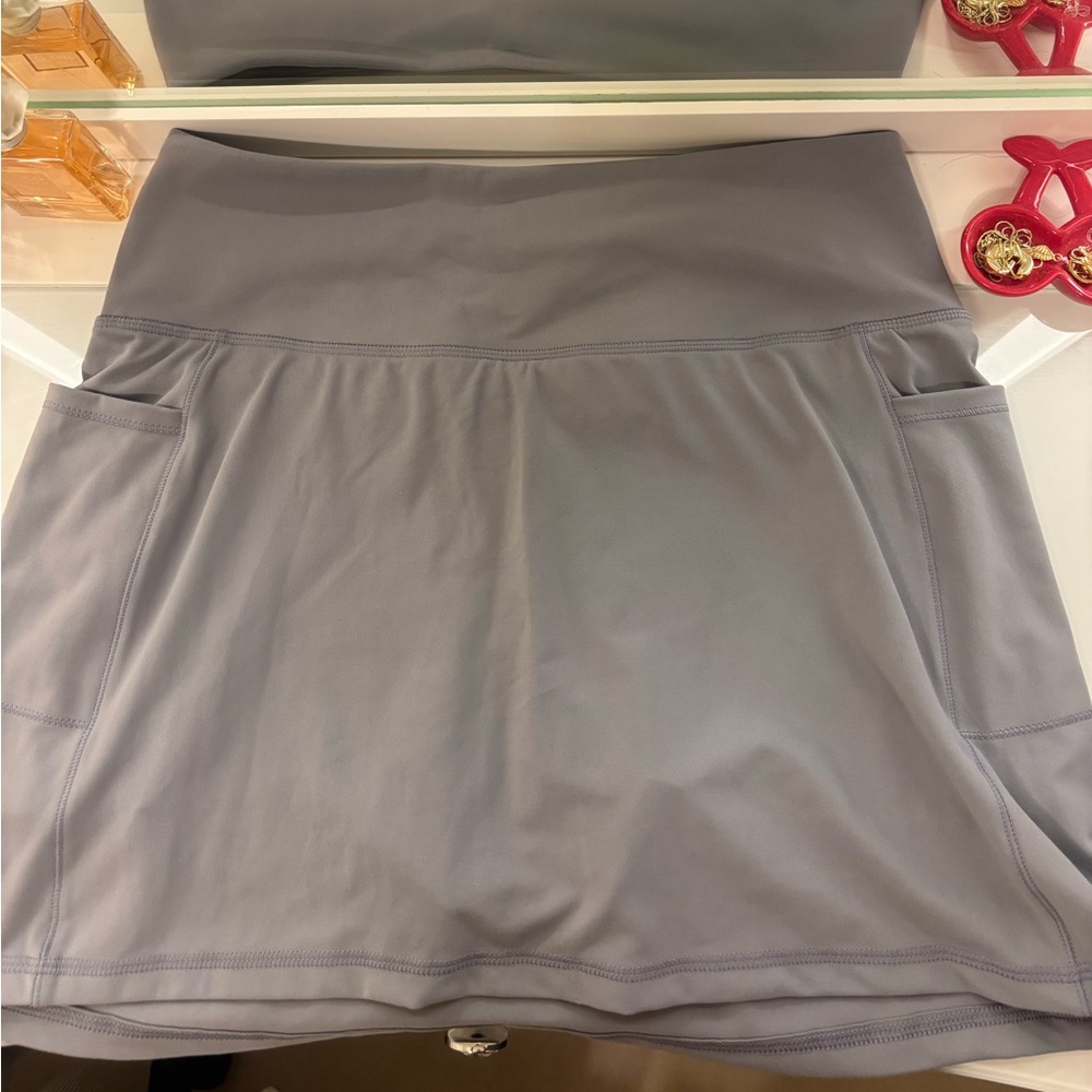 90 Degree By Reflex Gray Skirt